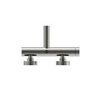 Mitigeur de bain Herzbach DESIGN iX 17.130215.1.09 en saillie en acier inoxydable