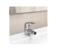 vidaXL Mitigeur de bidet de salle de bain Argenté 13x12 cm