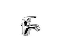 Mitigeur de bidet Herzbach Largo 52.143600.1.01 avec tirette garniture de vidange , chromé