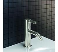 mitigeur de bidet Ideal Standard Joy BC784GN Silver Storm, avec garniture de vidage , projection 110mm