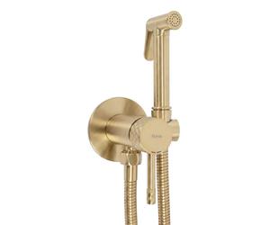 Mitigeur De Bidet Rea Loop Lungo Diamond Or Brossé