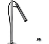 Mitigeur de cuisine Blanco avec douchette LUNEOO-S, finition acier satiné foncé, 527975