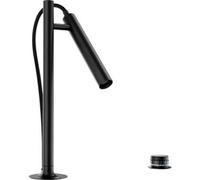 Blanco Luneoo S - Mélangeur électronique pour évier avec bras flexible et douchette, alimentation par le réseau, noir mat 527973