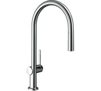 Mitigeur de cuisine - HANSGROHE - Talis M54 - Avec douchette extractible - Chromé