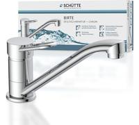 Mitigeur de cuisine SCHÜTTE Birte, mitigeur pivotant à 360°, mitigeur de cuisine chromé
