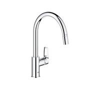 GROHE Mitigeur de cuisine sur pied Start Loop - Bec extractible pivotant - Chrome 30556000