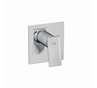 Mitigeur de douche DECUS Kludi , ensemble de finition encastré 547550575, avec unité fonctionnelle chromé