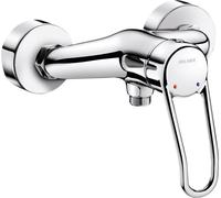 Mitigeur de douche Delabie EP, poignée en forme d'étrier, raccords S standard