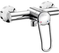Mitigeur de douche Delabie SECURITHERM EP, manette, raccord en S STOP/CHECK
