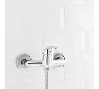 Mitigeur de douche entraxe 150 mm GoodHome Eidar chrome