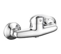 Mitigeur de Douche EUROSANIT POLA - Chromé - Montage mural - Cartouche céramique 40mm
