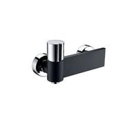 Mitigeur de douche mécanique chromé Edouard Rousseau Black steel