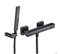 Laveo Tores mitigeur de douche murale noir BVT_741D