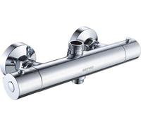 Mitigeur de douche thermostatique, sortie supérieure 3/4" - Chrome - Mitigeur pour système de colonne de douche