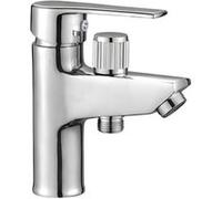 Avizar Mitigeur de Lavabo 1 Trou Finition Chromé Anti-corrosion Argent