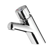 Mitigeur de lavabo 4000S BC chromé - PRESTO - avec 2 robinets d'arrêt - 28610