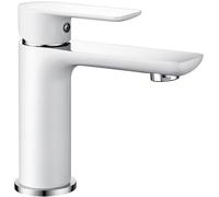 Mitigeur de lavabo Alfa, blanc/chrome (745700-02)
