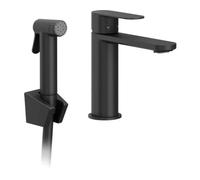 Mitigeur de lavabo avec douche bidet RAVAK Chrome II noir X070462