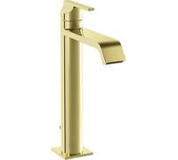 Mitigeur de lavabo avec manette et bonde de vidage, finition or français. VitrA A4281574
