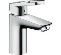 Mitigeur de lavabo HANSGROHE Logis Loop Eco CH3 CoolStart, avec tirette et vidage synthétique chromé - 71154000