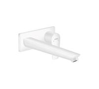 Hansgrohe Mitigeur de lavabo encastré Talis E bec 225 mm crépine déverrouillable blanc mat 71734700