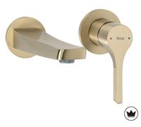 Mitigeur De Lavabo Encastré REA Maxim Brush Gold