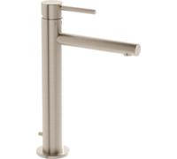 Mitigeur de lavabo, finition nickel brossé, avec bonde de vidage et installation facile VitrA A4256934