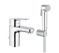 GROHE Mitigeur de lavabo BauEdge 23757000 avec douchette de bidet Chrome