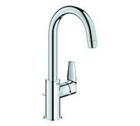 Mitigeur de lavabo Grohe BauEdge taille L 23760001 chromé, robinet de lavabo