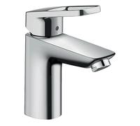 Mitigeur de lavabo HANSGROHE Logis Loop Eco CH3 CoolStart, avec tirette et vidage synthétique chromé - 71154000