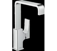 Mitigeur de lavabo HANSGROHE Metropol - poignée manette bec court, bonde Push-Open - 3250