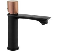 Mexen Royo One robinet de lavabo, noir/or rose - 72201-76 4600 5907709109803