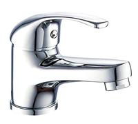 EUROSANIT Mitigeur de lavabo POLA – Laiton chromé avec vidage