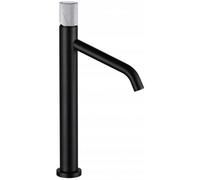 Mitigeur de lavabo Rumba, haut, noir / chrome (73511-77)