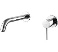 Mitigeur de lavabo sur colonne Alma en chrome (75015-00)