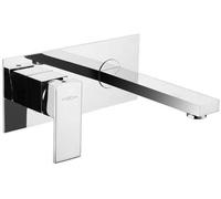 Mitigeur de lavabo sur colonne Cube chromé (73115-00)