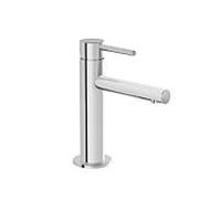 Mitigeur de lavabo VitrA Origin A42556, saillie de 125 mm, installation monotrou, sans bonde, chromé
