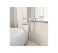 vidaXL Mitigeur de salle de bain Nickel 12 x 30 cm