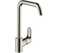 Hansgrohe Focus M41 mitigeur de cuisine sur pied acier inoxydable 31820800