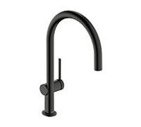Mitigeur d'évier Hansgrohe Talis M54 72843340 1 jet, chrome noir brossé