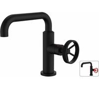 Mitigeur d'évier industriel ROUSSEAU - Bec pivotant - Noir