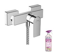 Mitigeur douche mécanique cartouche 2 vitesses HANSGROHE Vernis Shape chromé + nettoyant Briochin