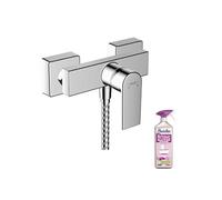 Mitigeur douche mécanique cartouche 2 vitesses Vernis Shape chromé + nettoyant Briochin