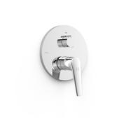 Mitigeur douche pour boîtier encastré Rapid-box 3 voies Chromé - TRES 28127310