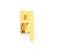 Mitigeur douche pour boîtier encastré Rapid-box 3 voies Or 24K - TRES 20227310OR