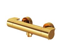 Mitigeur douche thermostatique doré AM.PM X-Joy sécurité 38°C FXA40099