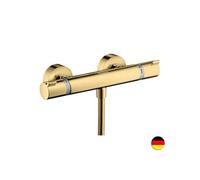 Mitigeur douche thermostatique Ecostat Comfort aspect doré poli