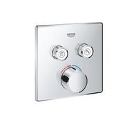 - Mitigeur encastré 2 sorties Grohe SmartControl - Façade carrée