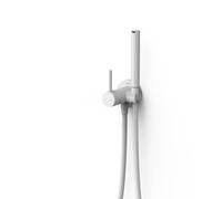 Mitigeur encastré avec douchette pour WC et bidet Blanc Mat - TRES 134123BM