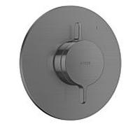 Mitigeur encastré Hansgrohe AXOR One 48615340, 1 sortie, chrome noir brossé